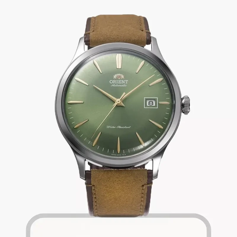 Orient Bambino 2nd Generation Version 4 Green Dial Men's Watch- RA-AC0P01E